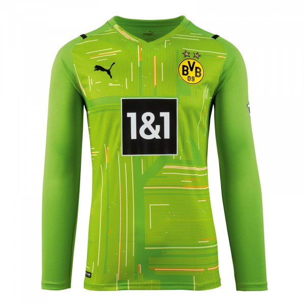 Thailand Trikot Dortmund Torwart 2021-2022 Grün Günstige Fußballtrikots